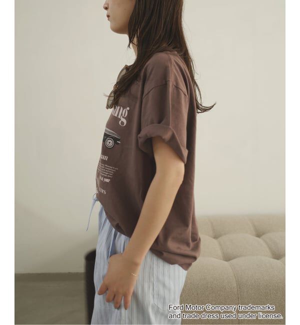 SLOBE IENA「《追加》GOOD ROCK SPEED SLOBE別注 Mustang TEE」|Tシャツ・カットソー|