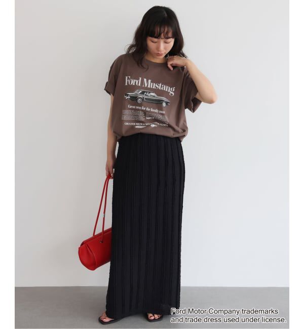 SLOBE IENA「《追加》GOOD ROCK SPEED SLOBE別注 Mustang TEE」|Tシャツ・カットソー|