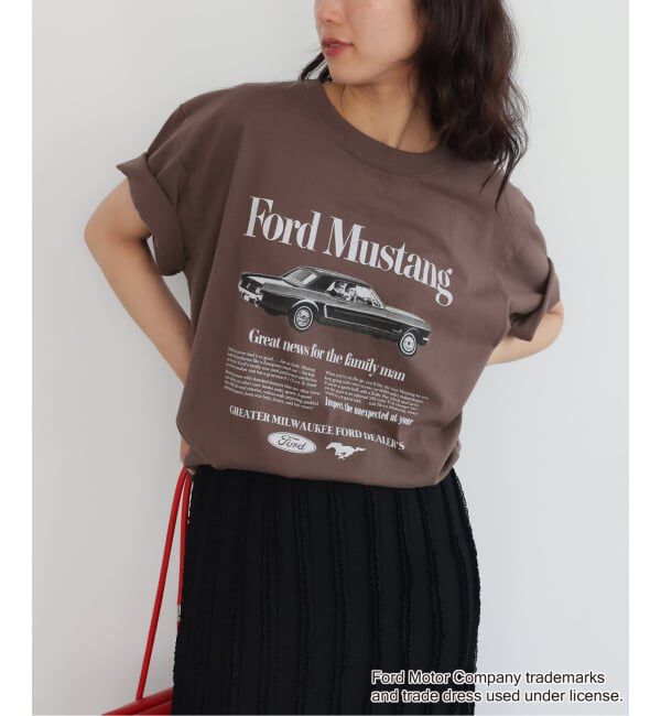 SLOBE IENA「《追加》GOOD ROCK SPEED SLOBE別注 Mustang TEE」|Tシャツ・カットソー|