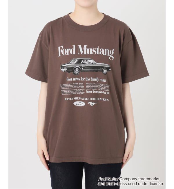 SLOBE IENA「《追加》GOOD ROCK SPEED SLOBE別注 Mustang TEE」|Tシャツ・カットソー|