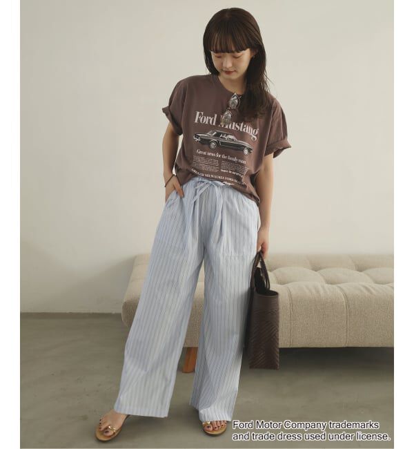 SLOBE IENA「《追加》GOOD ROCK SPEED SLOBE別注 Mustang TEE」|Tシャツ・カットソー|