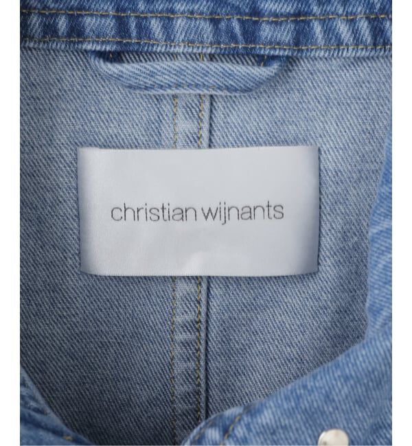 IENA LA BOUCLE「CHRISTIAN WIJNANTS クリスチャンワイナンツ JOLA デニム ジャケット」|デニムジャケット|