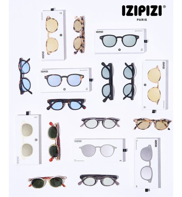 417 EDIFICE「IZIPIZI SUN LIGHTCOLOR#C」|サングラス|