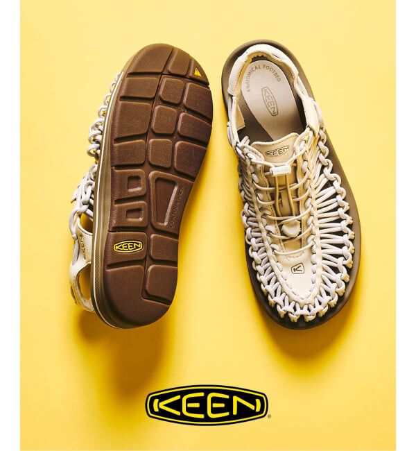 417 EDIFICE「KEEN / キーン UNEEK」|サンダル|ホワイト