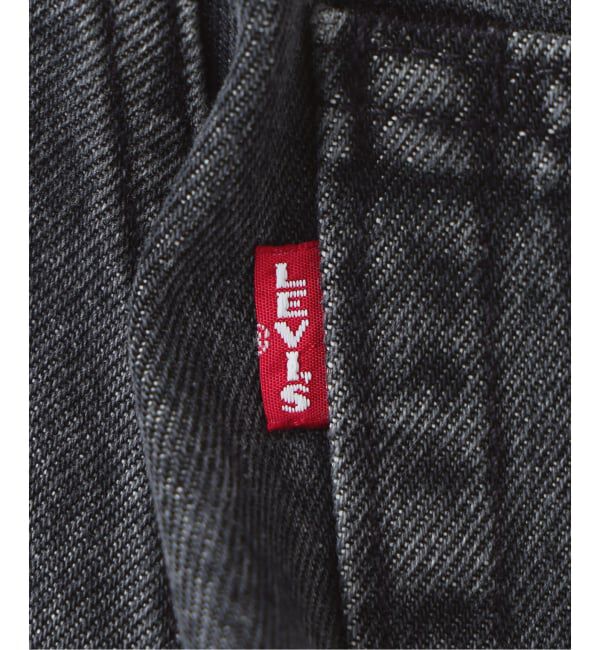 EDIFICE「Levi&rsquo;s(リーバイス) 別注 Baggy Wide Leg デニムパンツ（L28）」|デニム|