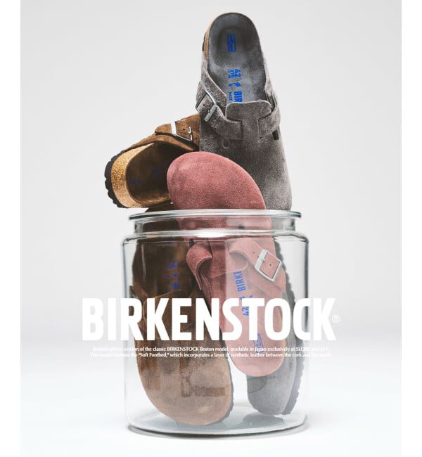 417 EDIFICE「限定 BIRKENSTOCK / ビルケンシュトック Boston SFB Narrow」|サンダル|