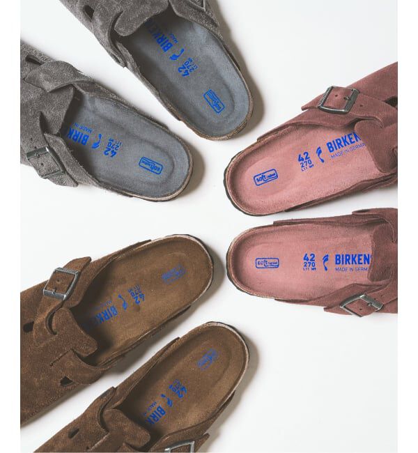 417 EDIFICE「限定 BIRKENSTOCK / ビルケンシュトック Boston SFB Narrow」|サンダル|