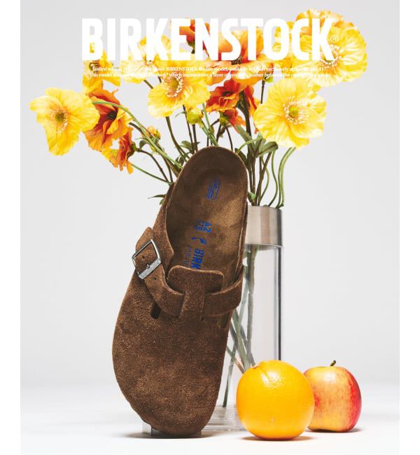 417 EDIFICE「限定 BIRKENSTOCK / ビルケンシュトック Boston SFB Narrow」|サンダル|ブラウン