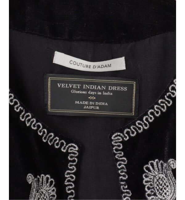 EDIFICE「《予約》COUTURE D&rsquo;ADAM (クチュール ド アダム) Velvet Embroidery ジャケット」|その他|