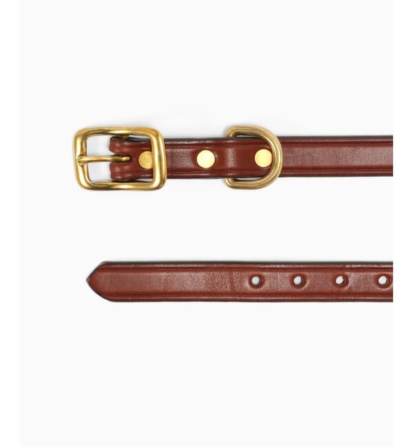 417 EDIFICE「TORY LEATHER / トリーレザー 3/4 wide plain creased belt」|ベルト|