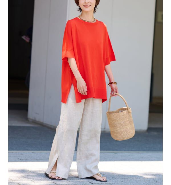 JOURNAL STANDARD relume「《追加2》麻スリットイージーパンツ」|その他|