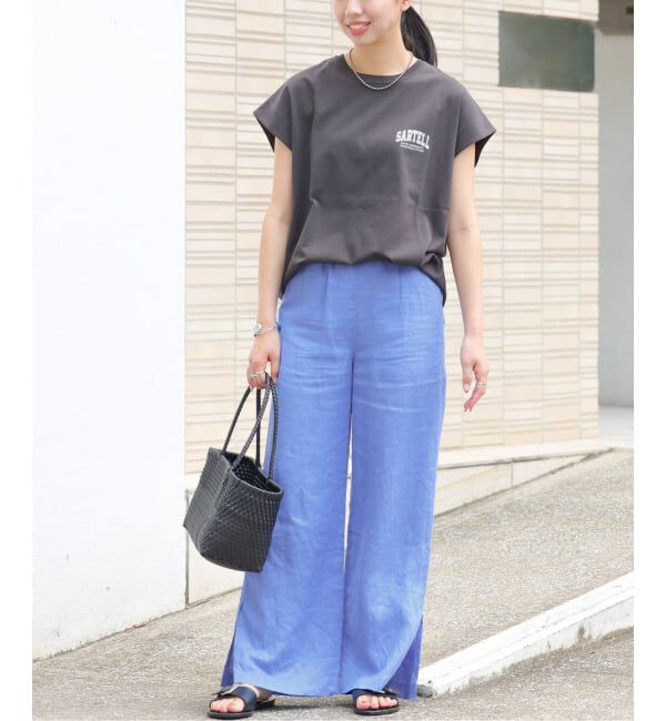 JOURNAL STANDARD relume「《追加2》麻スリットイージーパンツ」|その他|