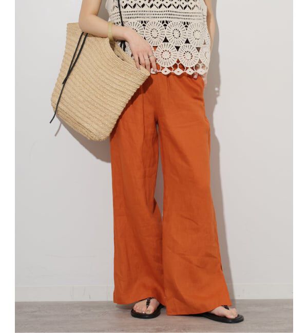 JOURNAL STANDARD relume「《追加2》麻スリットイージーパンツ」|その他|