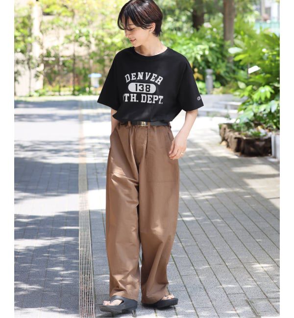 JOURNAL STANDARD relume「別注【Champion/チャンピオン】26/s Jersey Tee：Tシャツ」|Tシャツ・カットソー|