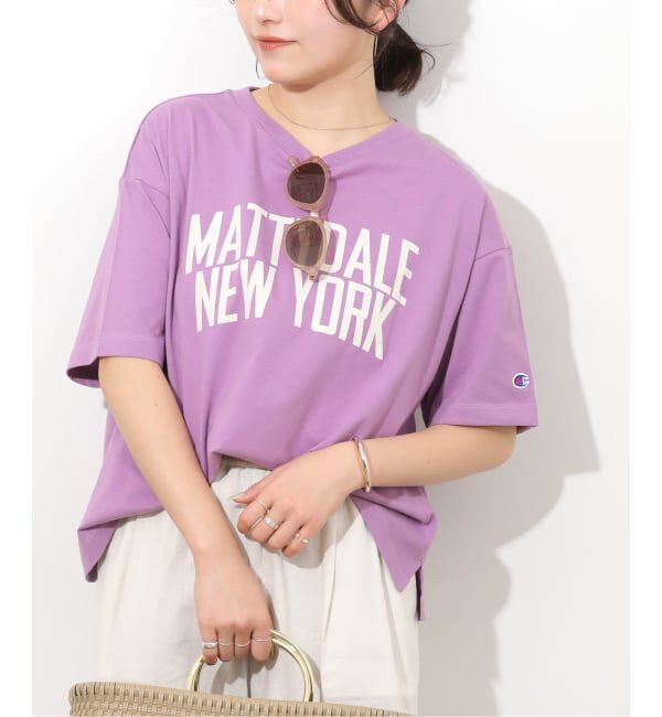 JOURNAL STANDARD relume「別注【Champion/チャンピオン】26/s Jersey Tee：Tシャツ」|Tシャツ・カットソー|