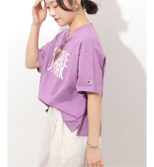 JOURNAL STANDARD relume「別注【Champion/チャンピオン】26/s Jersey Tee：Tシャツ」|Tシャツ・カットソー|