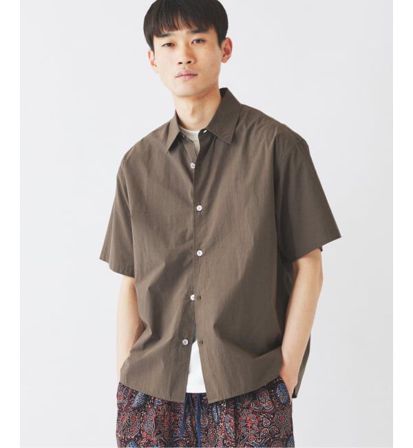JOURNAL STANDARD relume「JAMES FABRIC / ジェームスファブリック コットンブロード  半袖シャツ」|シャツ・ブラウス|