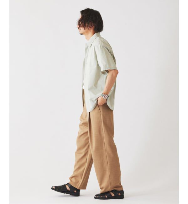 JOURNAL STANDARD relume「JAMES FABRIC / ジェームスファブリック コットンブロード  半袖シャツ」|シャツ・ブラウス|