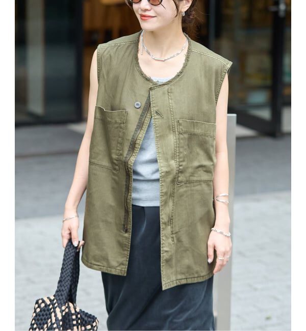 JOURNAL STANDARD「Military VEST」|ダウンベスト・ベスト|