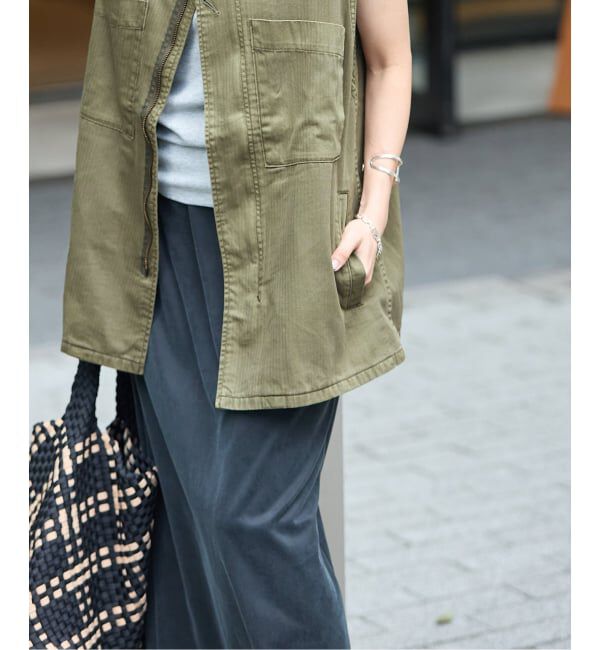 JOURNAL STANDARD「Military VEST」|ダウンベスト・ベスト|