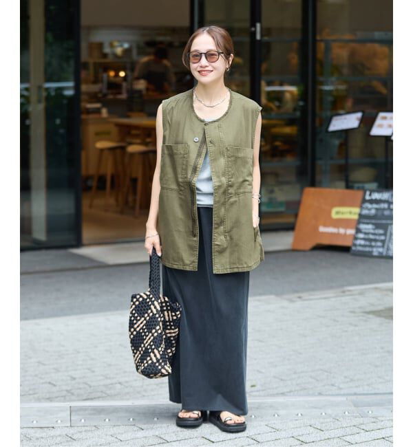 JOURNAL STANDARD「Military VEST」|ダウンベスト・ベスト|