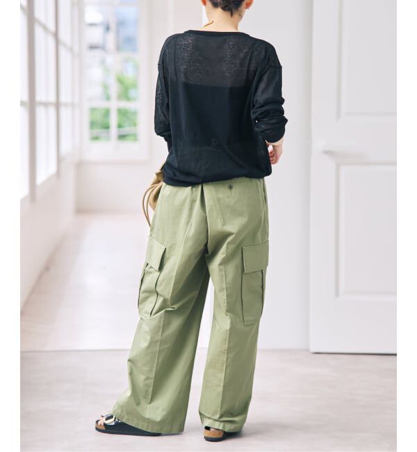 Spick and Span「コットンリネンカーディガン」|カーディガン|