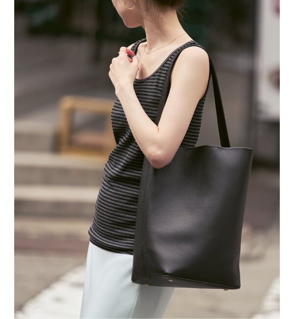 NOBLE「《追加3》INNUE/イヌエ レザートートBAG」|トートバッグ|ブラック