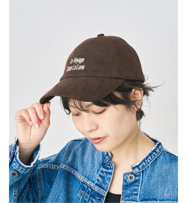 Spick and Span「《予約》La Maison de Lyllis / メゾンドリリス LUNE CAP」|キャップ・キャスケット|ブラウン