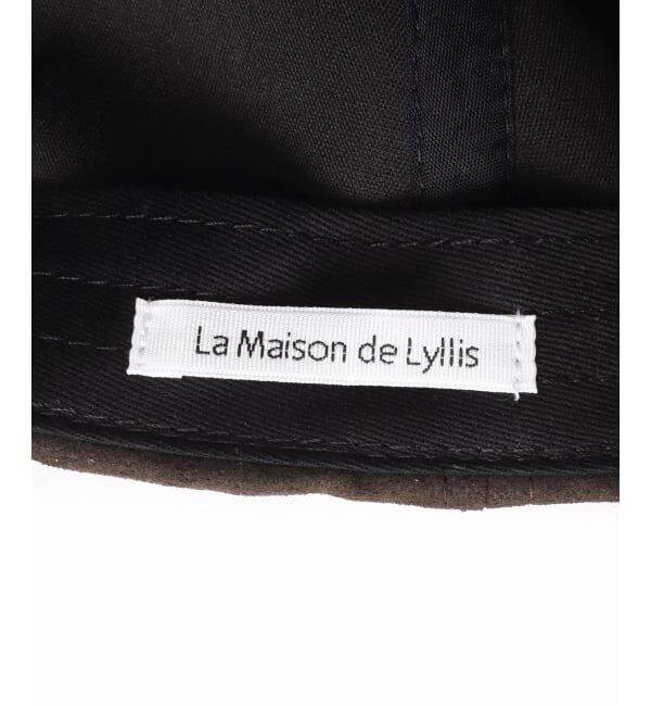Spick and Span「《予約》La Maison de Lyllis / メゾンドリリス LUNE CAP」|キャップ・キャスケット|
