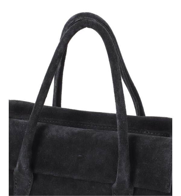 NOBLE「《予約》AULENTTI/オウレンティ スウェードフラップBAG」|ハンドバッグ|