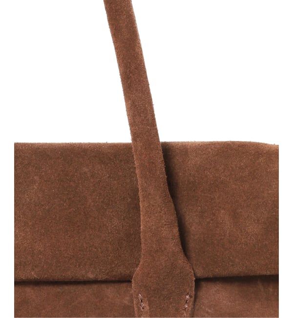 NOBLE「《予約》AULENTTI/オウレンティ スウェードフラップBAG」|ハンドバッグ|