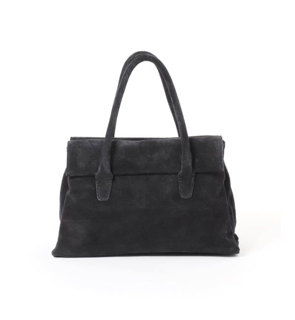 NOBLE「《予約》AULENTTI/オウレンティ スウェードフラップBAG」|ハンドバッグ|