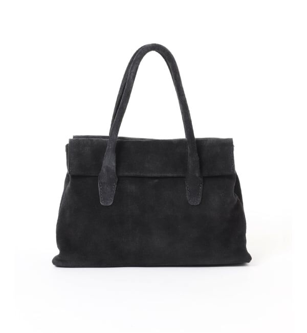 NOBLE「《予約》AULENTTI/オウレンティ スウェードフラップBAG」|ハンドバッグ|
