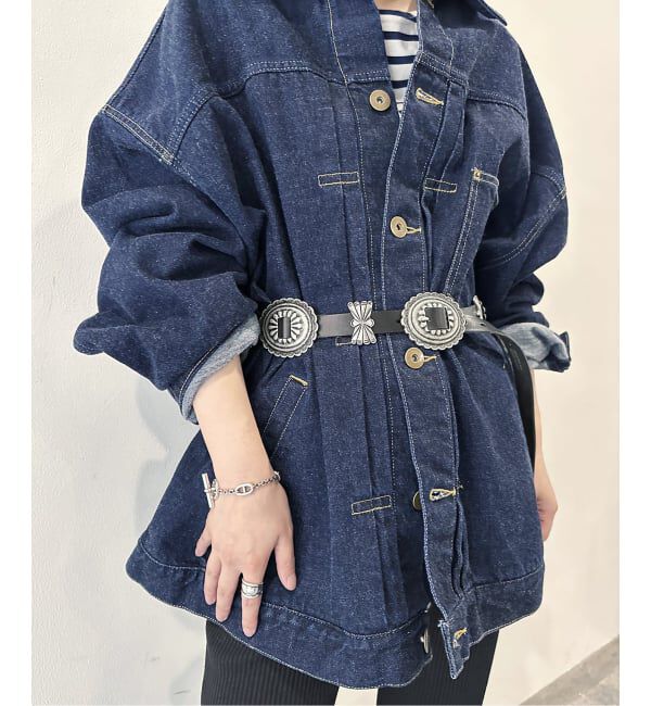 FRAMeWORK「PUNTOVITA / プントヴィータ 別注CONCHO BELT LARGE」|ベルト|