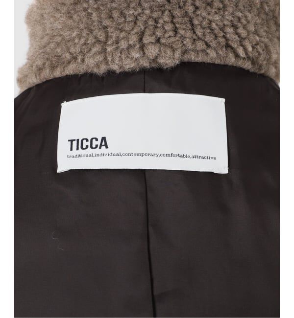 Spick and Span「《予約》TICCA / ティッカ WOOLファーベスト」|ダウンベスト・ベスト|