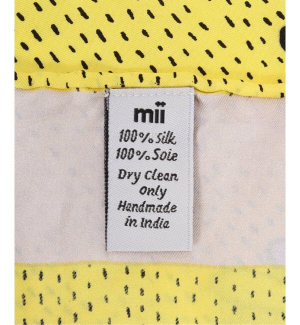 Spick and Span「Mii / ミイ SCARF 65*65」|バンダナ・スカーフ|