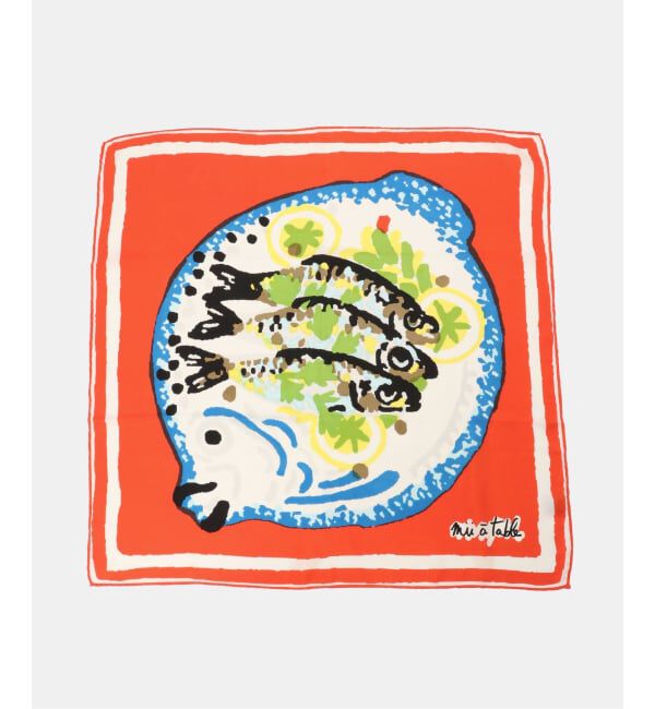 Spick and Span「Mii / ミイ SCARF 65*65」|バンダナ・スカーフ|