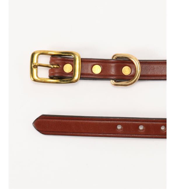 FRAMeWORK「TORY LEATHER/トリーレザー 3/4WIDE PLAIN CREASED BELT」|ベルト|