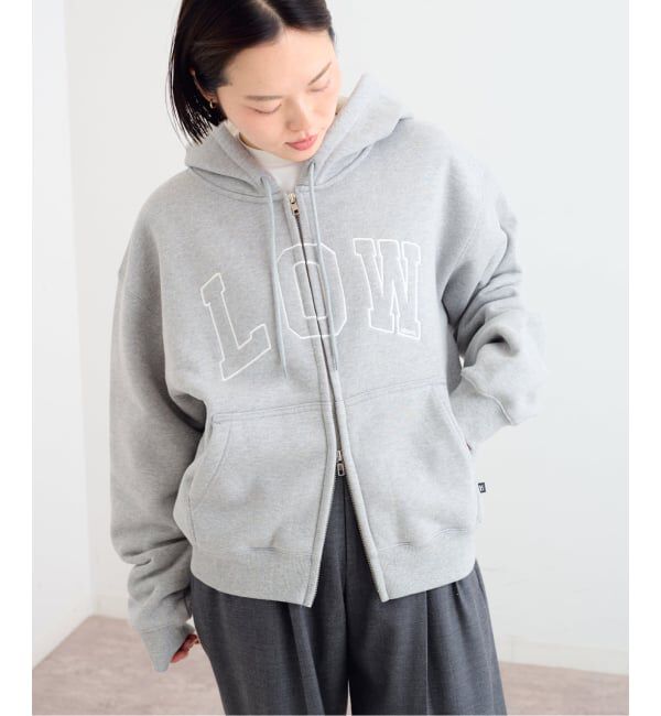 U by SPICK&SPAN「《予約》LOW CLASSIC Lc / ロウ クラシック エルシ LOW NAPPING SWEAT ZIPUP Hoodie」|パーカー|