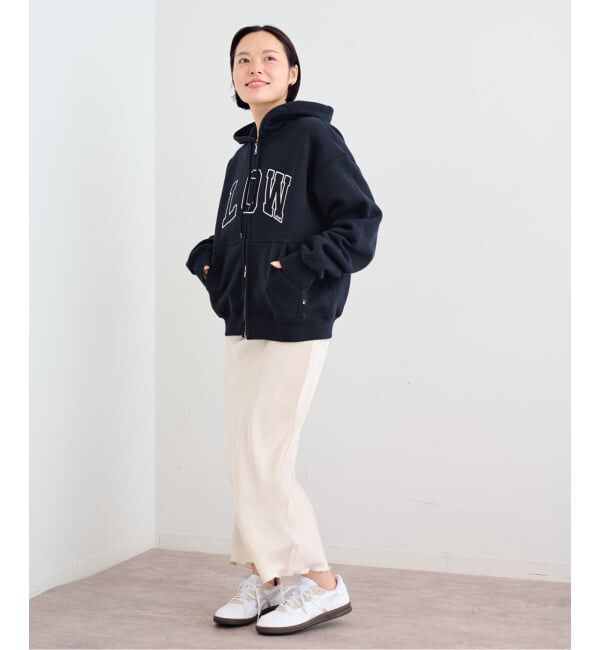 U by SPICK&SPAN「《予約》LOW CLASSIC Lc / ロウ クラシック エルシ LOW NAPPING SWEAT ZIPUP Hoodie」|パーカー|