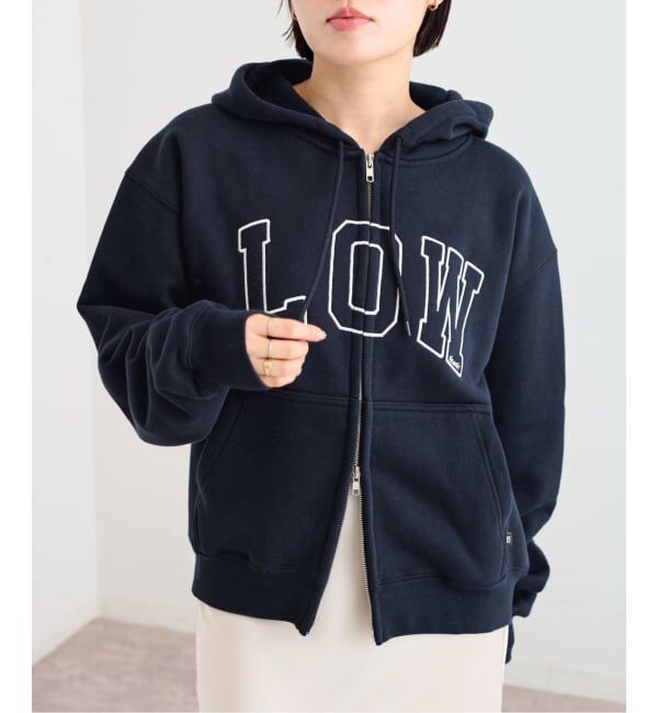 U by SPICK&SPAN「《予約》LOW CLASSIC Lc / ロウ クラシック エルシ LOW NAPPING SWEAT ZIPUP Hoodie」|パーカー|