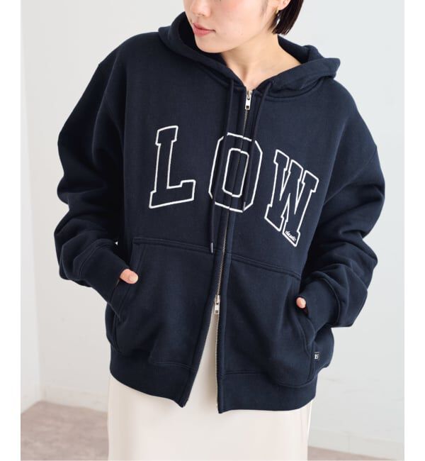 U by SPICK&SPAN「《予約》LOW CLASSIC Lc / ロウ クラシック エルシ LOW NAPPING SWEAT ZIPUP Hoodie」|パーカー|