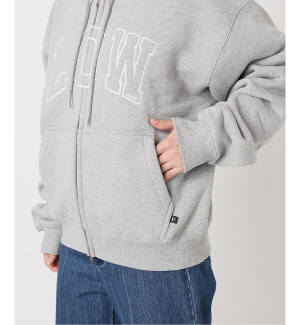 U by SPICK&SPAN「《予約》LOW CLASSIC Lc / ロウ クラシック エルシ LOW NAPPING SWEAT ZIPUP Hoodie」|パーカー|