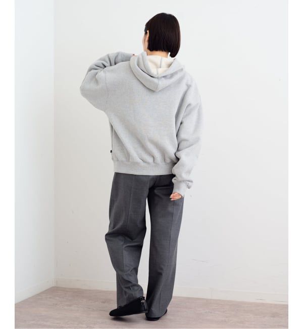 U by SPICK&SPAN「《予約》LOW CLASSIC Lc / ロウ クラシック エルシ LOW NAPPING SWEAT ZIPUP Hoodie」|パーカー|