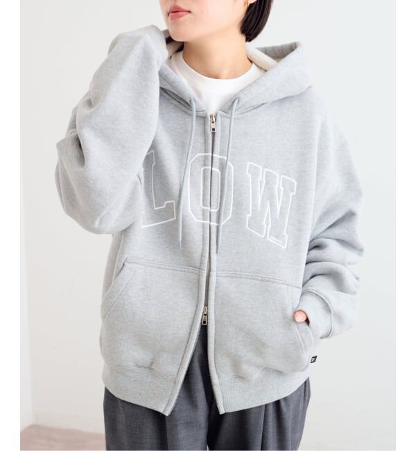 U by SPICK&SPAN「《予約》LOW CLASSIC Lc / ロウ クラシック エルシ LOW NAPPING SWEAT ZIPUP Hoodie」|パーカー|