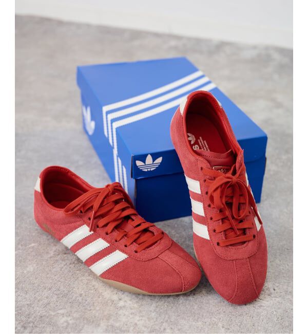 GRISE「《追加/WEB+一部店舗限定》adidas/アディダス TOKYO W」|スニーカー|レッド