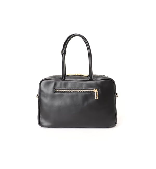  「《予約》MILOS/ミロス soft leather Square ボストン」|ボストンバッグ|