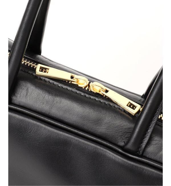 「《予約》MILOS/ミロス soft leather Square ボストン」|ボストンバッグ|