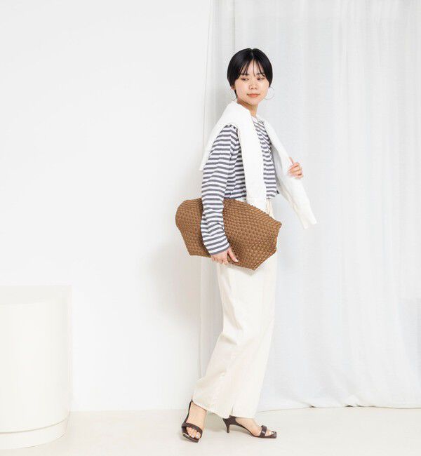 Rie Miller「【RM denim】リネン混ひも付きリラックスパンツ」|その他|