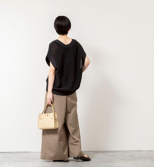 NOLLEY'S「【新色追加/一部WEB限定サイズあり】ウォッシャブルエクセルテックタンブラー2タックワイドパンツ」|その他|